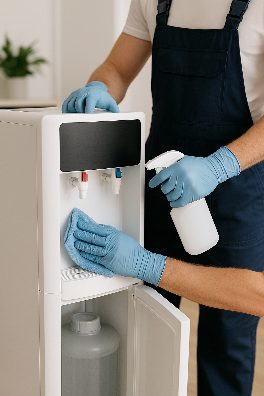 Water dispenser cleaning service for your office or home. Have you water cooler cleaned today